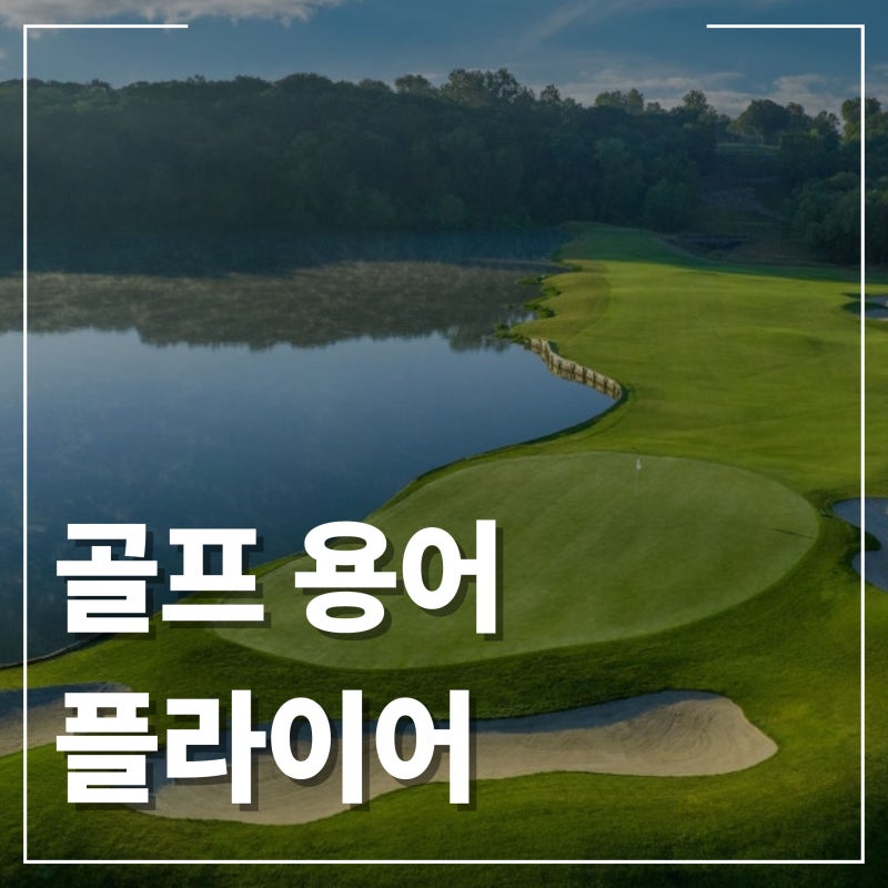 골프용어 플라이어 현상 마스터 하는 법?!