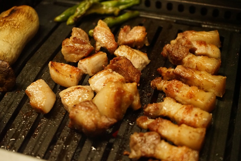 제주도 흑돼지 맛집 리스트 1순위 돌담흑돼지 제주공항점 육즙 대박