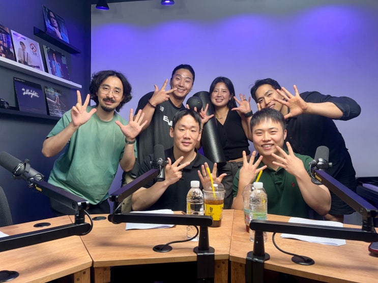  유튜브 촬영하기 완벽한 팟캐스트 스튜디오 대여