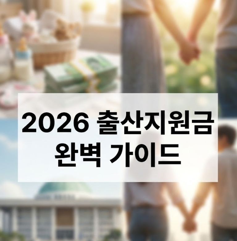 2026 출산지원금 완벽 가이드 서울시 경기도 청주 대전 파주 울산 포항 천안 고양시