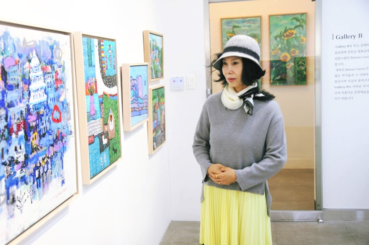  이숙 작가 전시회 ‘마음산책’, 우화의 문이 열린 순간 갤러리B에서의 현장 기록