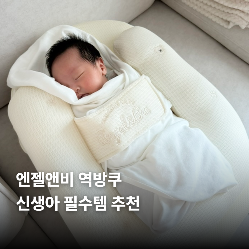 엔젤앤비 역방쿠 신생아 필수템 추천 사용시기, 밤잠