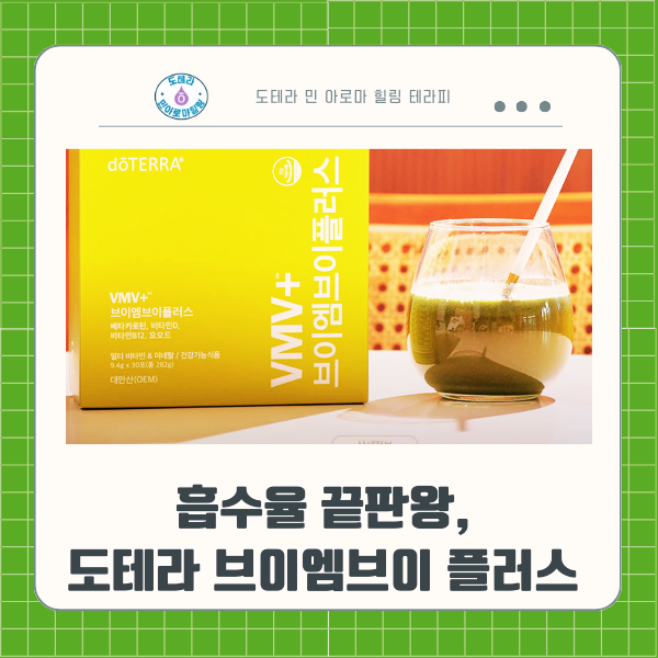 도테라 브이엠브이 플러스, 속 쓰림 없고, 흡수율 끝판왕 ~!