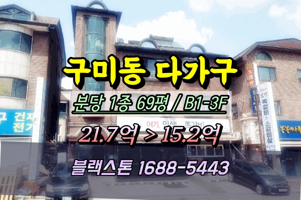  분당구 구미동 근린주택 경매 미금역 3층 다가구2025타경51943