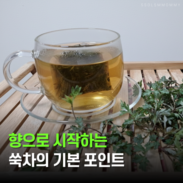  쑥차효능, 향이 강한데 찾게 되는 이유