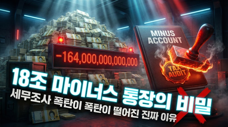   이재명 '생리대 세무조사'의 진실, 164조는 대체 어디로 사라졌나?