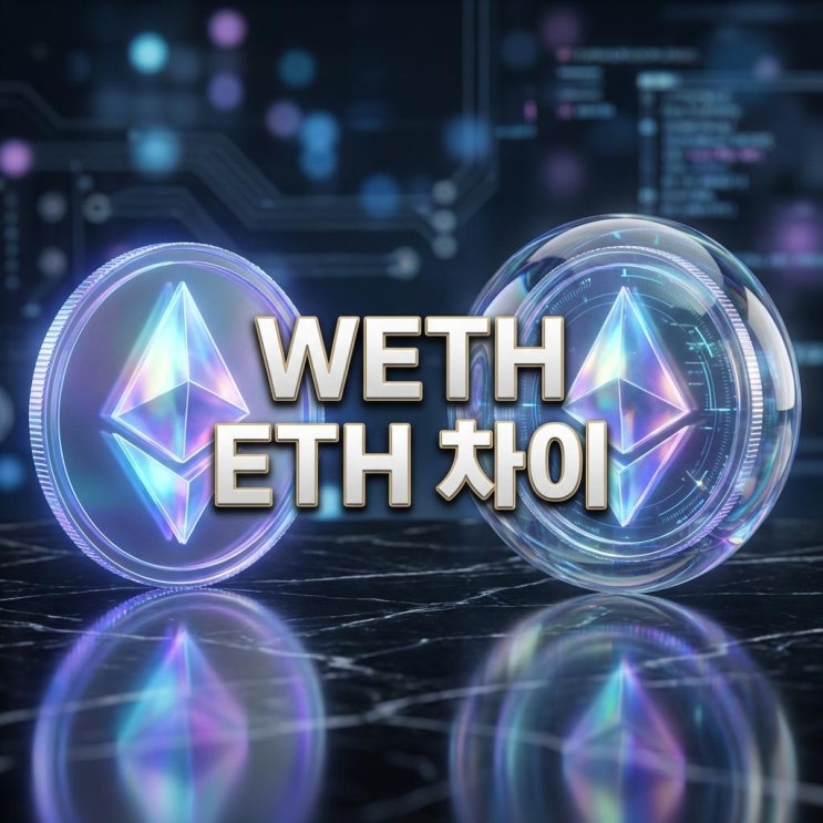  WETH ETH 차이 지갑에 이더리움 있는데 왜 결제가 안 되죠? (코인 포장 1분 정리)