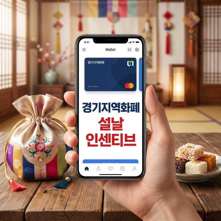  경기지역화폐 설날 인센티브 2월 한정 10% 할인! 서울페이·동백전 충전 한도 상향 총정리