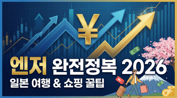  엔저 현상 완전정복, 2026년 일본 여행과 소비에 미치는 영향