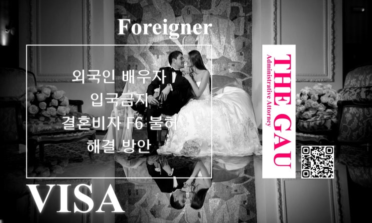  국제결혼 외국인 배우자 입국금지 및 결혼비자 F6 불허 해결 방안