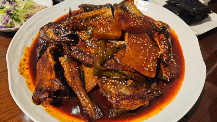  동탄 개나리공원 맛집 삼포가는길, 밥 두 공기 순삭해도 무죄인 코다리조림 찐후기!