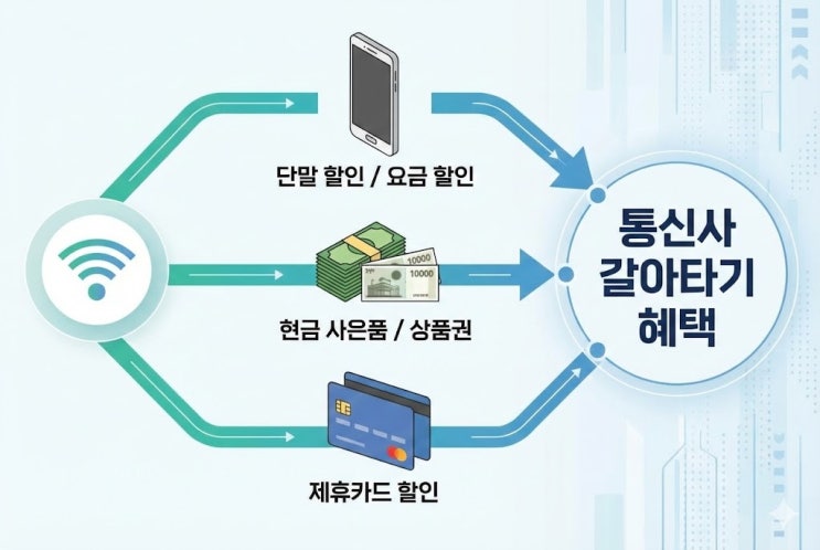  통신사 갈아타기 혜택 사기 피하는 법, 제휴카드 조건 안 보면 손해?