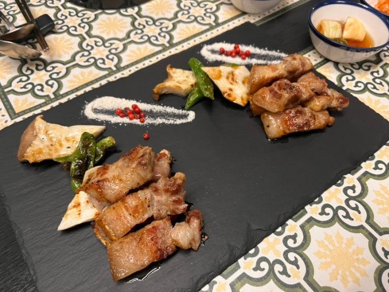 제주 노형동 | 까망꼬숑 제주 | 흑돼지 오마카세 | 제주공항 맛집