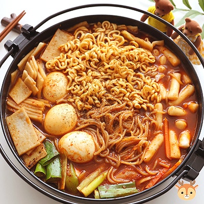 류수영 떡볶이 레시피 즉석 떡볶이 만들기 짜장라면 요리