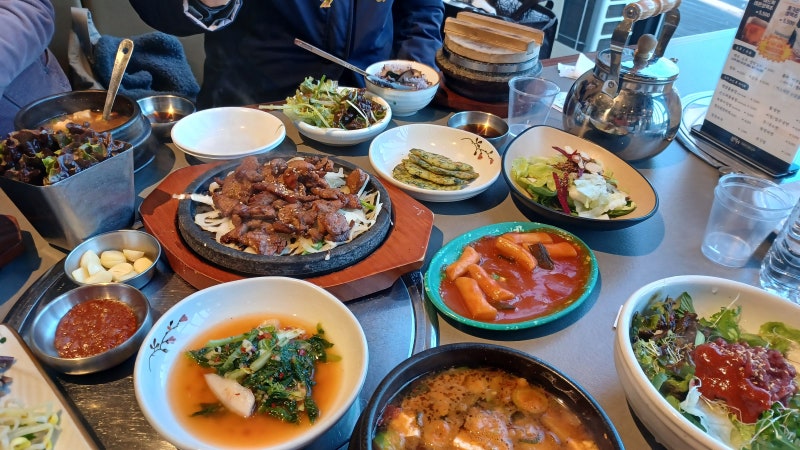 구미 전원숯불갈비 봉곡점 점심특선