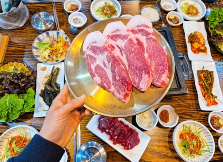  [ 남원 맛집 ] 고원 # 흑돼지 프리미엄 고기 맛집 가족 모임 단체 회식 프라이빗 룸 남원 여행 고깃집 추천