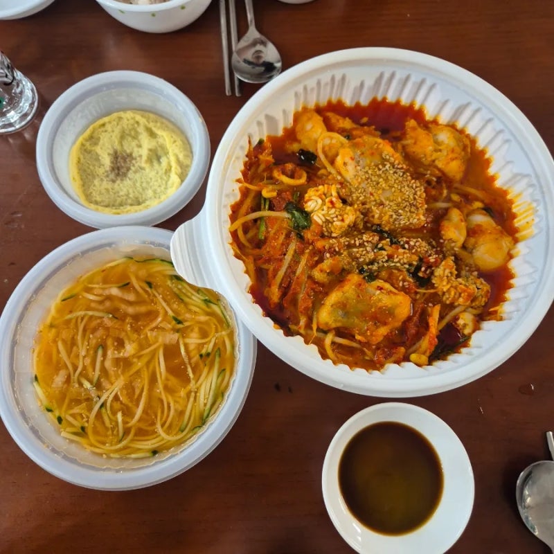 포항) 포항아구찜맛집 배달아구찜 - 아구듬뿍 앤 알곤마니 (포항장량점)