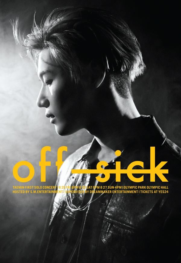 SHINee Taemin Concert: Off-Sick