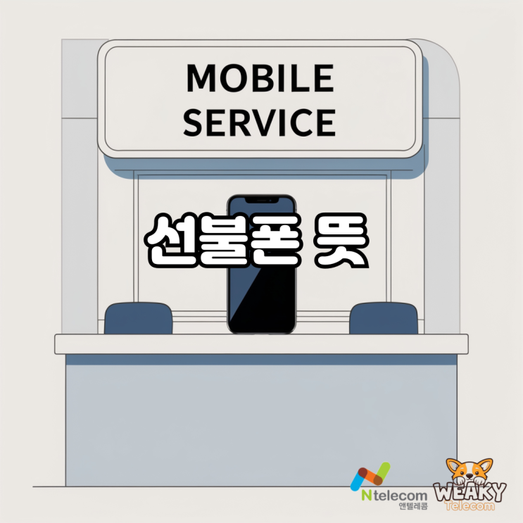  선불폰 뜻 알아보기 나에게 필요할까?