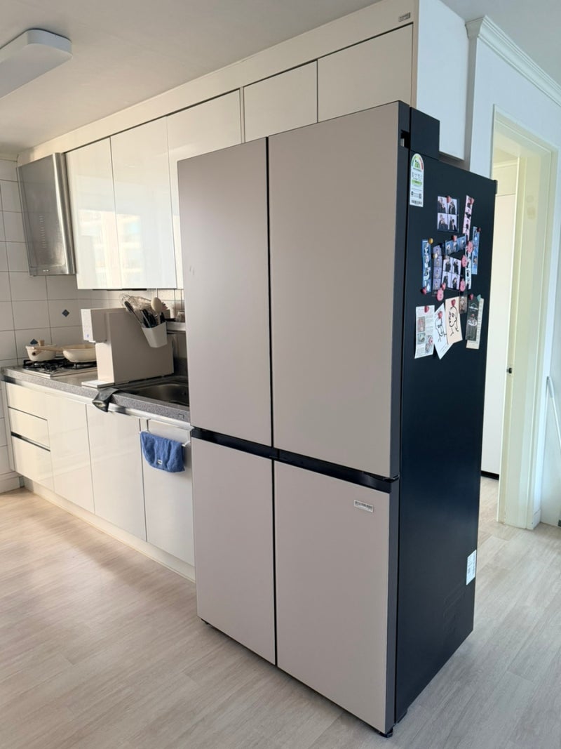 신혼부부 혼수 LG 키친핏냉장고 구옥아파트 실사용후기 장단점 (R925GBB057)
