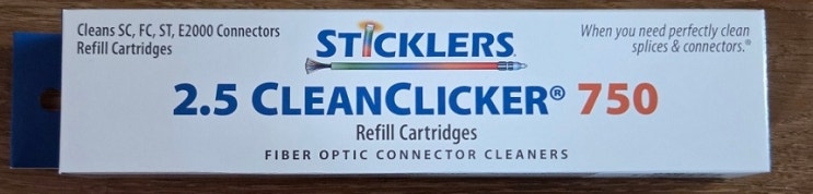  STICKLERS CleanClicker 750 2.5mm  광클리너(FBC250)