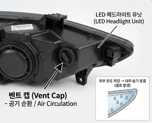 새 차 헤드라이트 습기, 고장일까? 교체 전 필수 체크