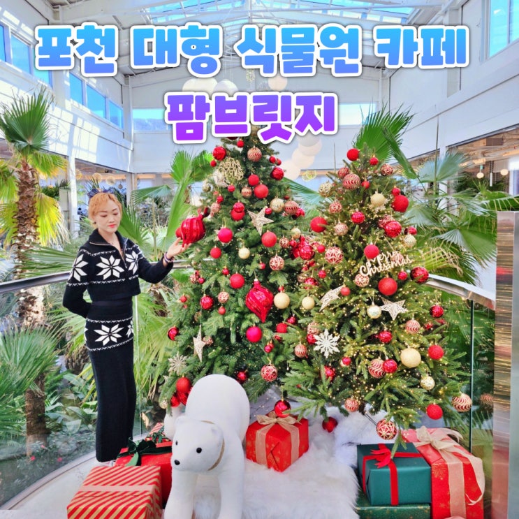  포천 카페 추천 대형 베이커리 팜브릿지 실내식물원 분위기 후기