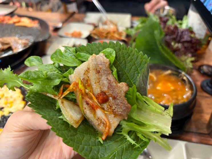  [동인천맛집] 돼지생갈비박터졌네에서 한상차림 먹은 후기
