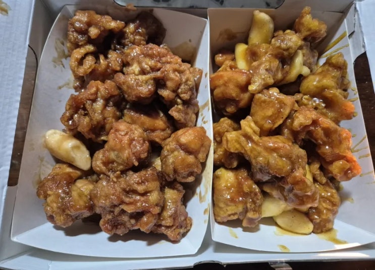 테이크아웃 3000원 할인되는 목동 닭강정 맛집 <이선생 닭강정 새우강정>