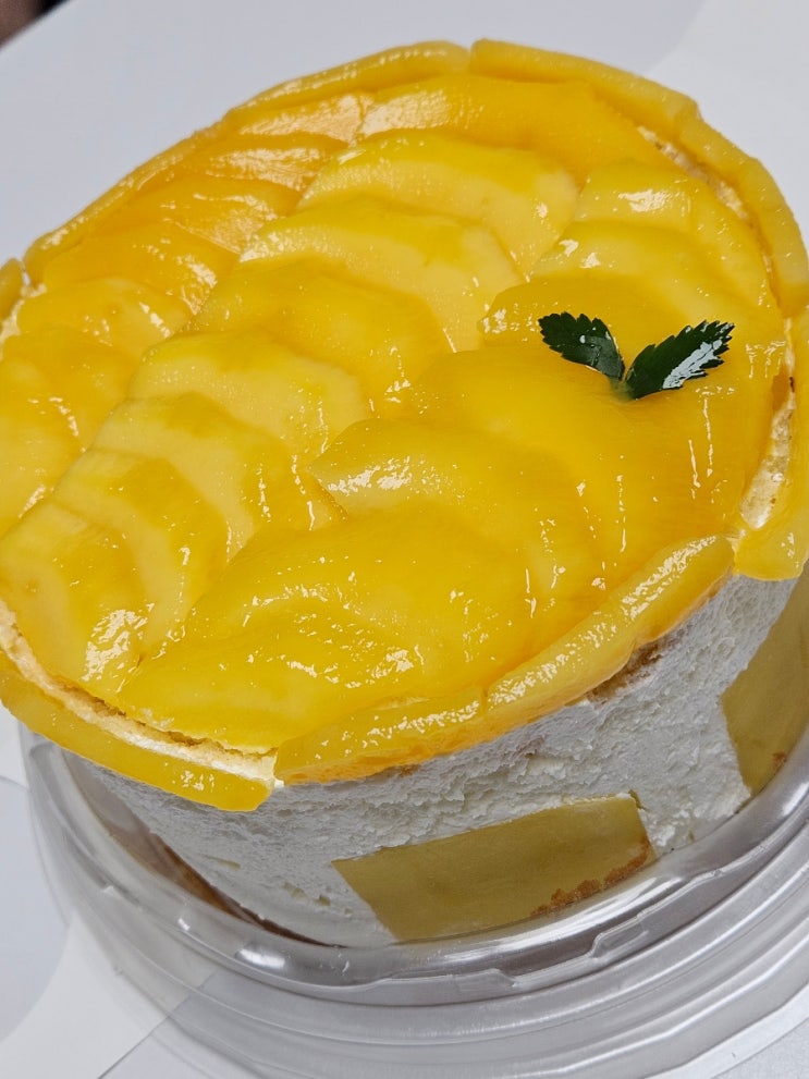  카카오선물하기 추천 예맛 생망고 폭탄케이크 후기