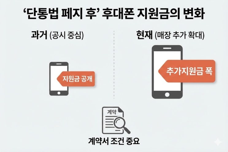  단통법 폐지 지원금 "알뜰폰보다 싸다고?" 2년 요금 직접 계산해봤더니