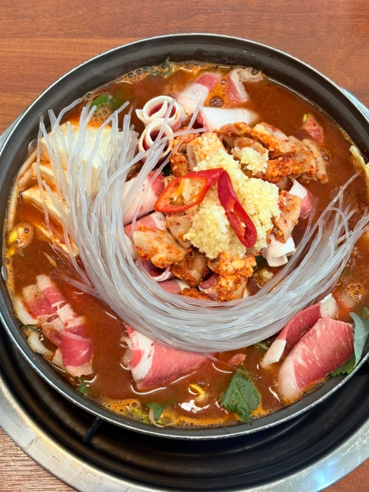  포항효자맛집 점심 추천 가족 외식 효자동곱닭 육전 곱창전골 후기