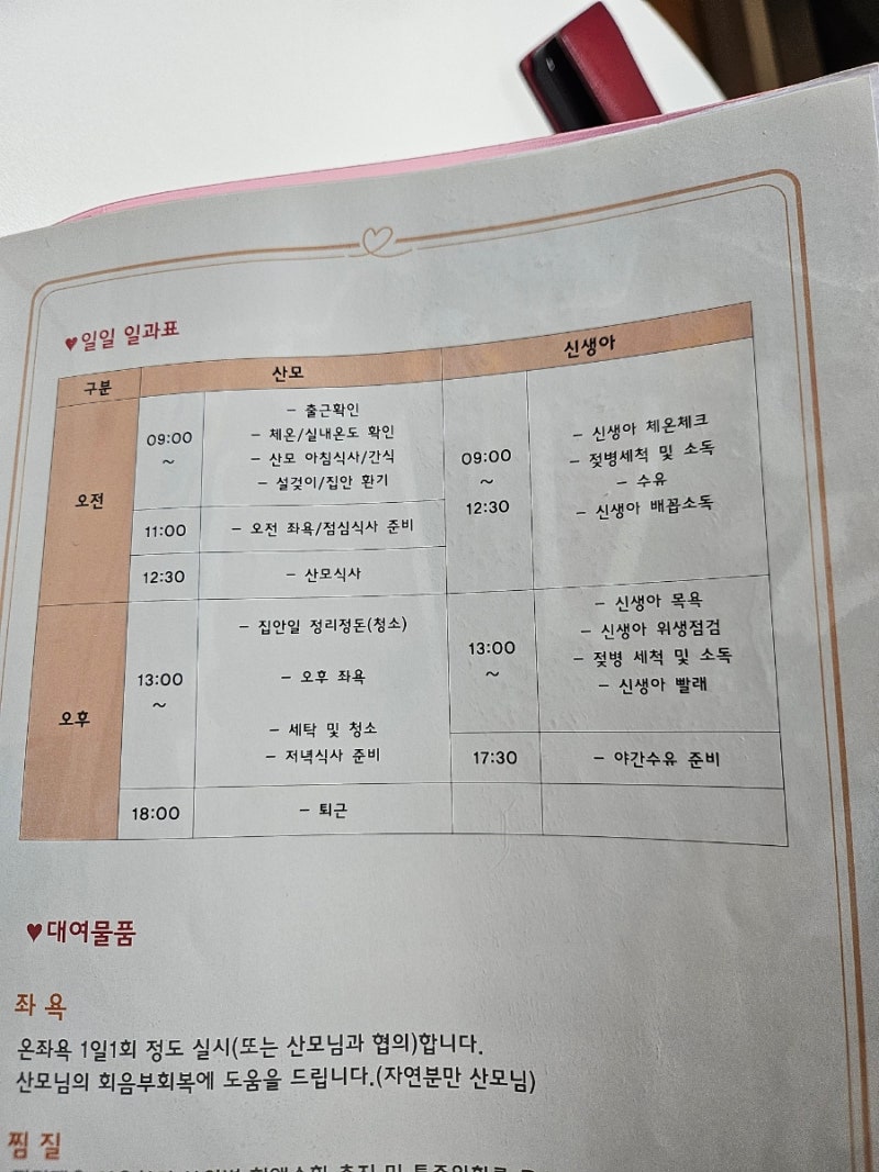 천안, 아산 산후도우미 후기 및 업체 거르는 법