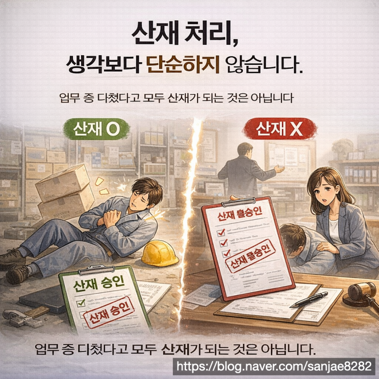  산재 신청, 처음 판단이 결과를 좌우합니다 노무사가 보는 핵심 포인트