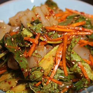 쫀득하고 맛있는 곤약 요리법 다이어트 음식 곤약무침