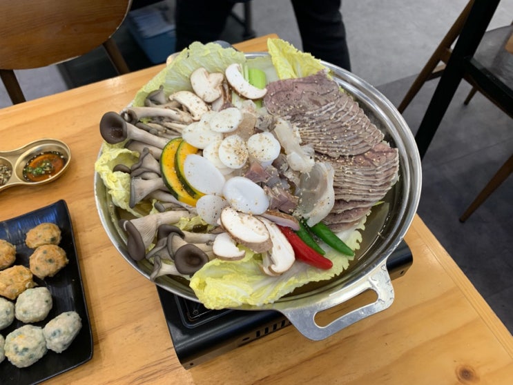  오실장강남면옥 운정 수육전골 메뉴, 내돈내산