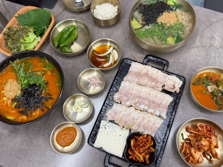  대구 본동 맛집 면장수 본리동점