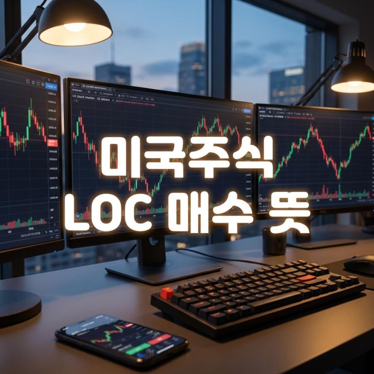  미국주식 LOC 매수 뜻 밤새지 마세요! 원하는 가격보다 쌀 때만 체결되는 꿀잠 매매법