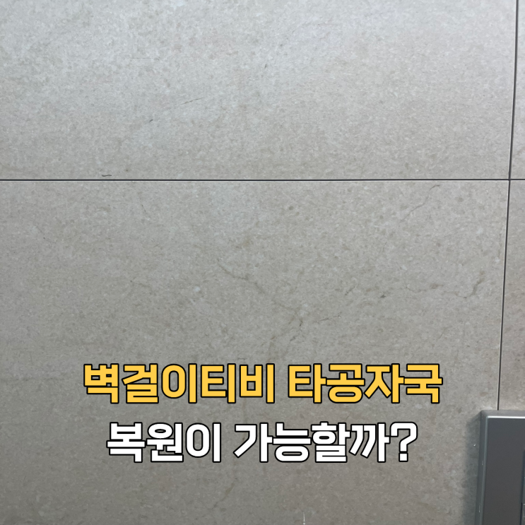  티비타공자국 복원업체