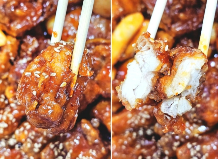  맥세권 실화… 40년 전통 '맥시칸치킨' 순살 닭강정 솔직 후기