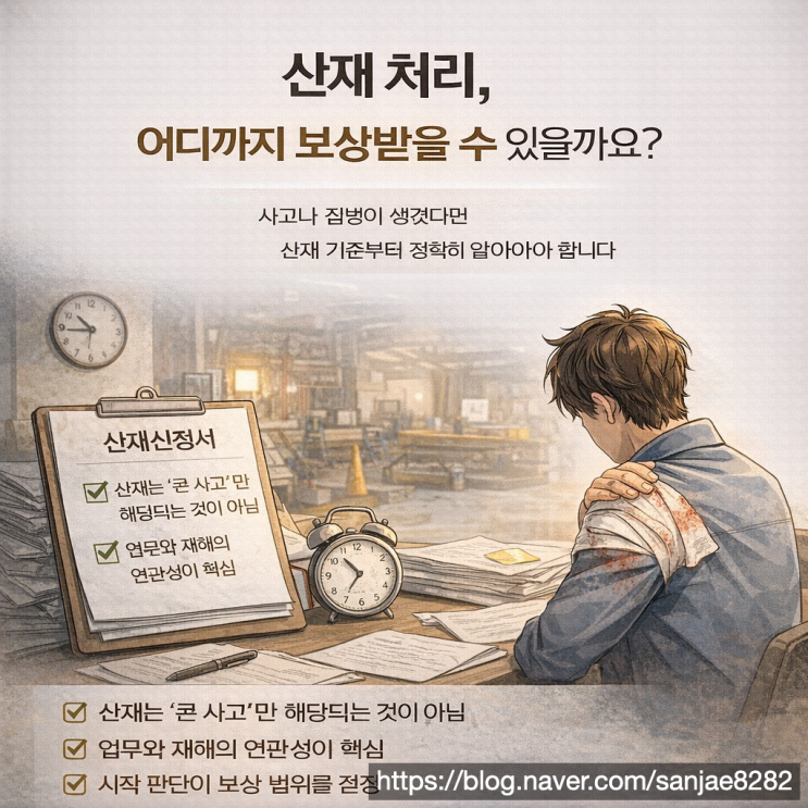  산재처리 방법과 장해등급 기준 처음 판단이 보상을 좌우합니다