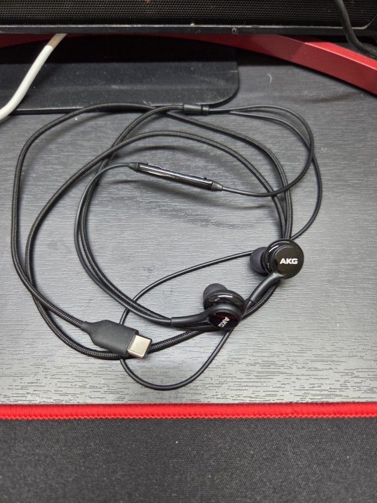  삼성 C타입 AKG 유선이어폰 IC100 내돈내산 리얼 후기를 남겨봐요