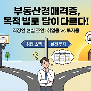 부동산 경매자격증 종류, 취득방법 총정리 | 직장인 기준 현실 비교