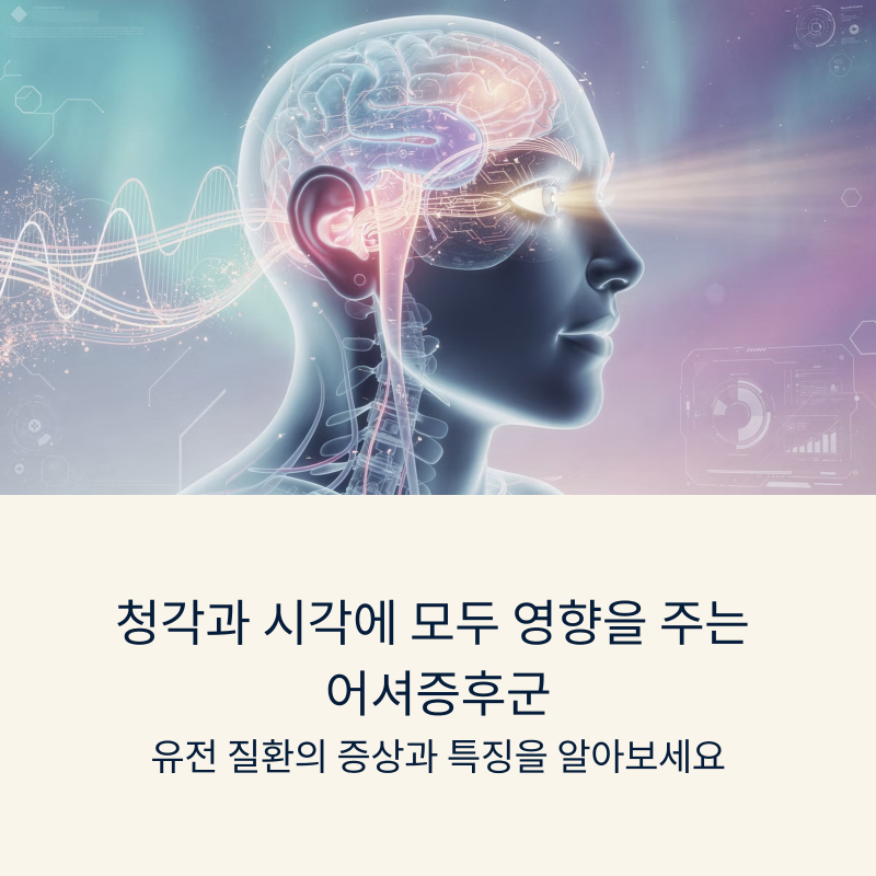 청각과 시각에 모두 영향을 주는 어셔증후군이란?