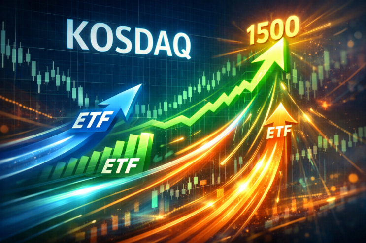  코스닥 1500 향하는 시장, ETF가 다시 중심이 되다
