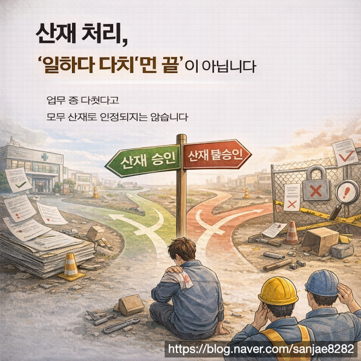  산재처리 방법 이렇게 신청해야 인정됩니다 노무사가 알려주는 포인트