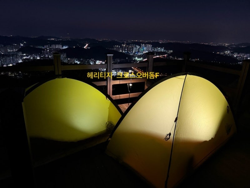 헤리티지 크로스오버돔F 실사용 초간단 리뷰. 초경량 자립 싱글월 동계 1P 텐트