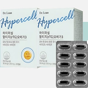 식물성 rTG 오메가3 추천｜닥터린 하이퍼셀 알티지 오메가3 성분·효능 한눈 정리