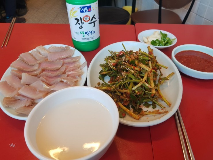  금천구 시흥 홍어전문 미나리홍어무침 홍어삼합 맛집