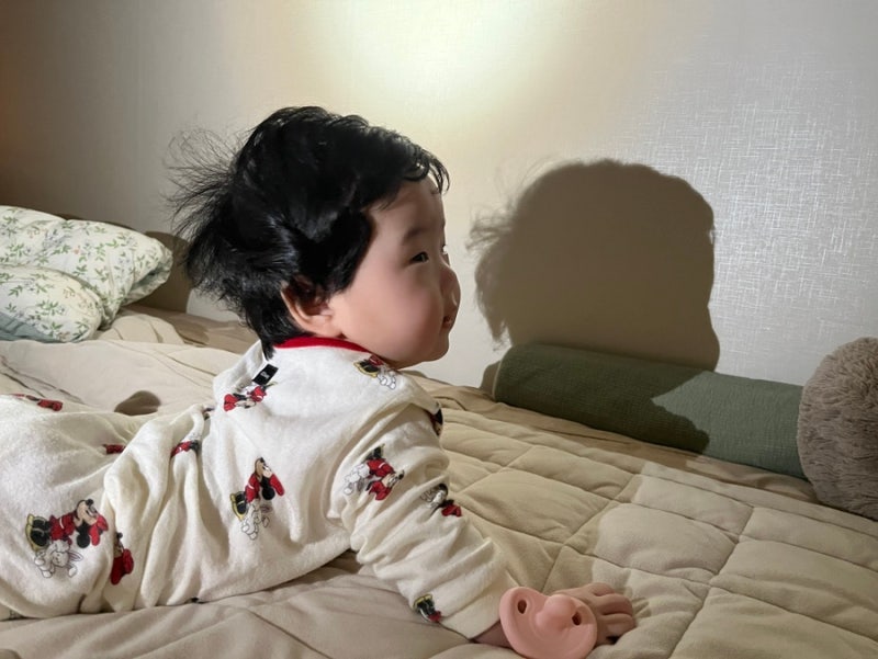 아가방 디즈니베이비 4개월 아기내복 80사이즈